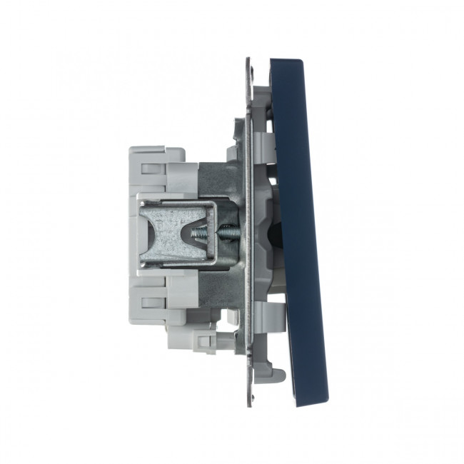 1-клавишный ВЫКЛЮЧАТЕЛЬ с подсветкой, сх. 5а, 10АХ , Art Gallery, цвет Аквамарин, GAL001113