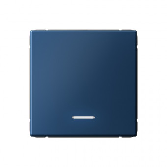 1-клавишный ВЫКЛЮЧАТЕЛЬ с подсветкой, сх. 5а, 10АХ , Art Gallery, цвет Аквамарин, GAL001113