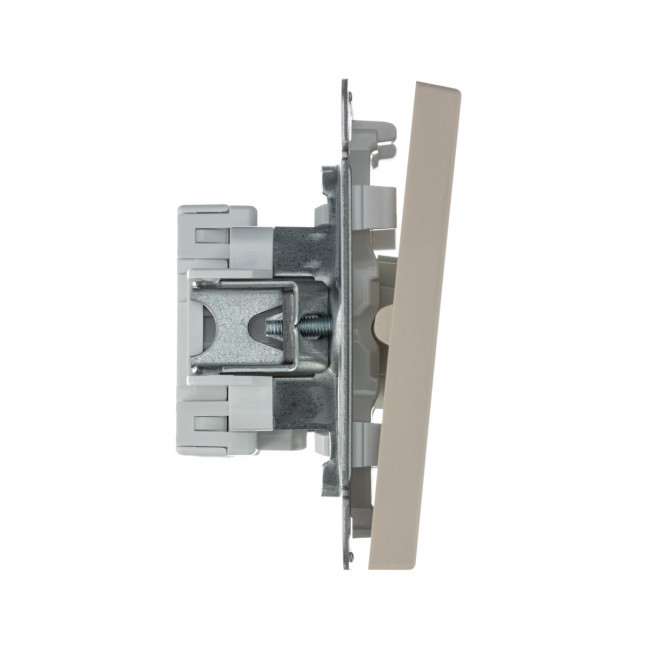 Перекрестный ПЕРЕКЛЮЧАТЕЛЬ, сх. 7, 10АХ , Art Gallery, цвет Песочный, GAL001271