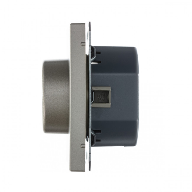 СВЕТОРЕГУЛЯТОР (диммер) поворотно-нажим., LED, RC, 400 Вт , Art Gallery, цвет Шампань, GAL000523