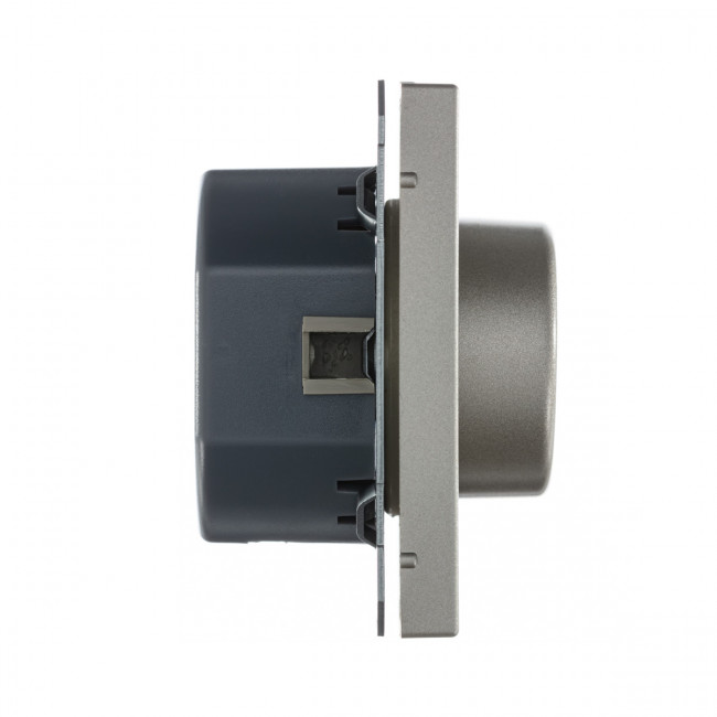 СВЕТОРЕГУЛЯТОР (диммер) поворотно-нажим., LED, RC, 400 Вт , Art Gallery, цвет Шампань, GAL000523