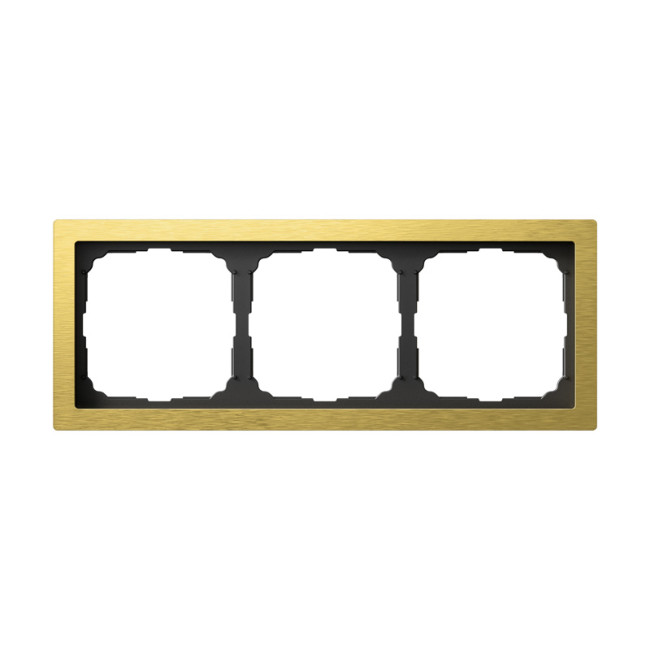 ARTGALLERY PURE 3-постовая РАМКА, МЕТАЛЛ ЗОЛОТО, Systeme Electric, GAL312403