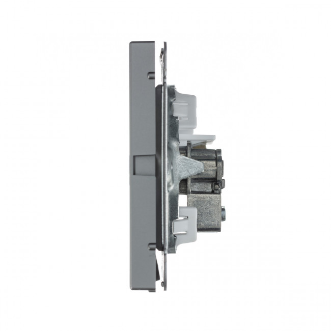 TV РОЗЕТКА оконечная 1DB , Art Gallery, цвет Сталь, GAL000991