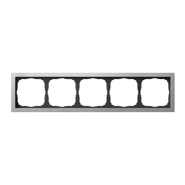 ARTGALLERY PURE 5-постовая РАМКА, МЕТАЛЛ АЛЮМИНИЙ, Systeme Electric, GAL312105