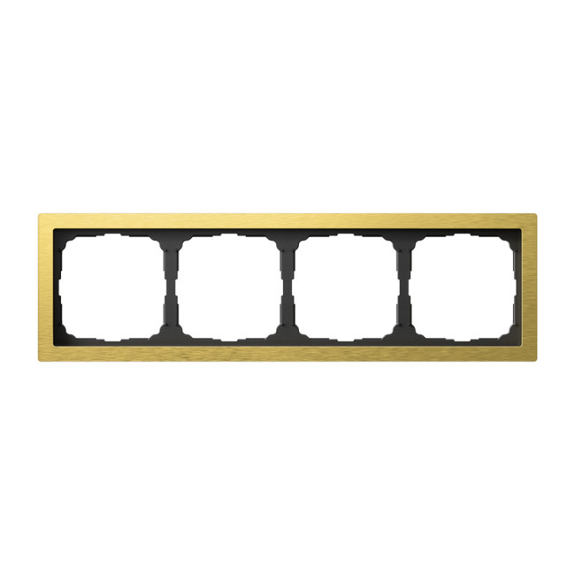 ARTGALLERY PURE 4-постовая РАМКА, МЕТАЛЛ ЗОЛОТО, Systeme Electric, GAL312404