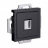 ATN001080 - РОЗЕТКА HDMI, механизм, КАРБОН