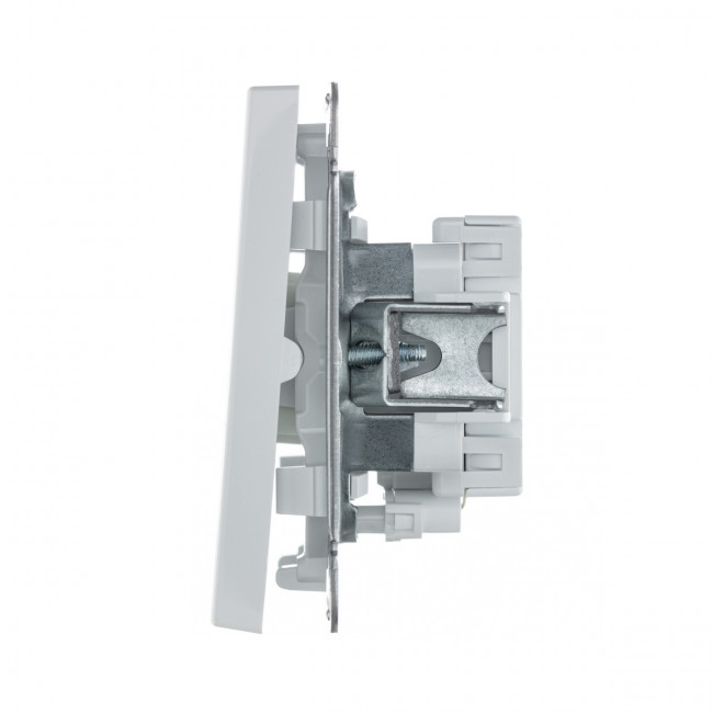 1-клавишный ВЫКЛЮЧАТЕЛЬ с подсветкой, сх. 5а, 10АХ, Art Gallery, цвет Лотос, GAL001313