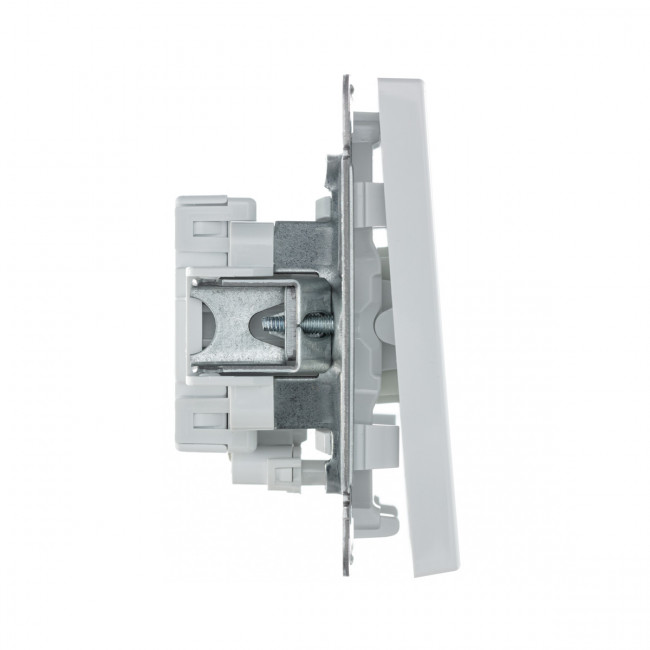 1-клавишный ВЫКЛЮЧАТЕЛЬ с подсветкой, сх. 5а, 10АХ, Art Gallery, цвет Лотос, GAL001313