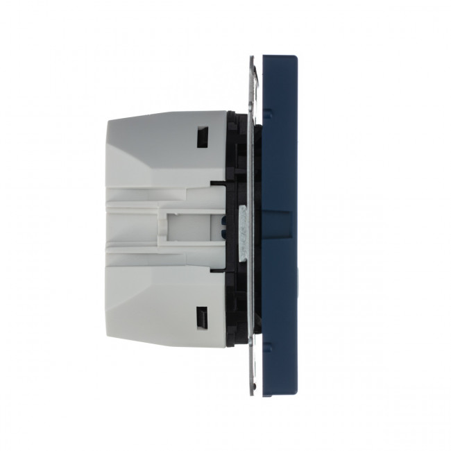 Art Gallery USB РОЗЕТКА тип-С 65Вт высокоскор.заряд. QC, PD, механизм, АКВАМАРИН, GAL001127