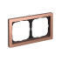ARTGALLERY PURE 2-постовая РАМКА, МЕТАЛЛ МЕДЬ, Systeme Electric, GAL312502