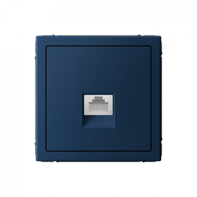 Телефонная розетка механизм, АКВАМАРИН