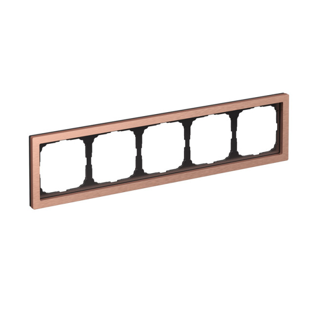 ARTGALLERY PURE  5-постовая РАМКА, МЕТАЛЛ МЕДЬ, Systeme Electric, GAL312505
