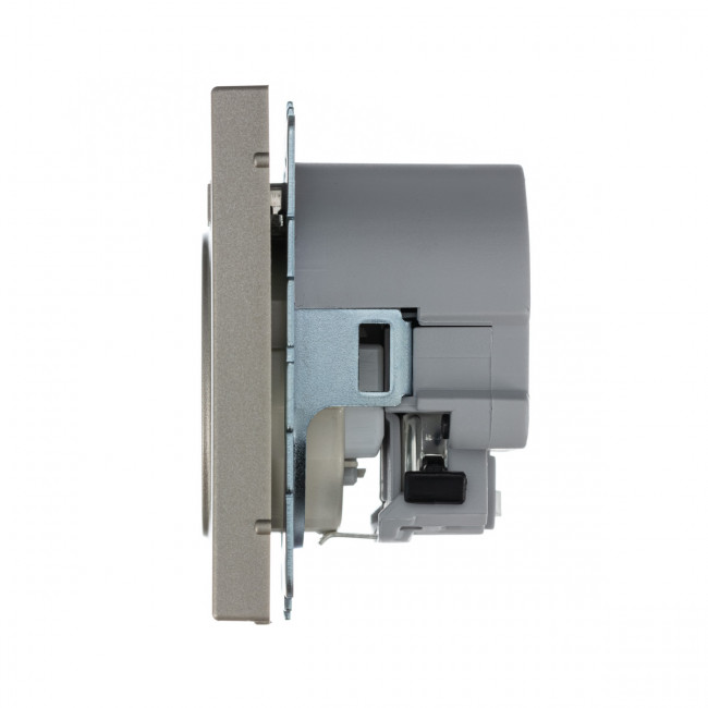 РОЗЕТКА 16 А с 2 USB А+С, 5 В, 1 порт 2,4/3,0 А, 2 порта 1,5 А , Art Gallery, цвет Шампань, GAL000532