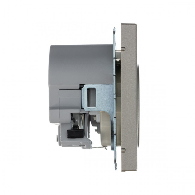 РОЗЕТКА 16 А с 2 USB А+С, 5 В, 1 порт 2,4/3,0 А, 2 порта 1,5 А , Art Gallery, цвет Шампань, GAL000532