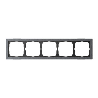 Рамка ArtGallery Pure Камень Графит, на 5 постов, GAL373105
