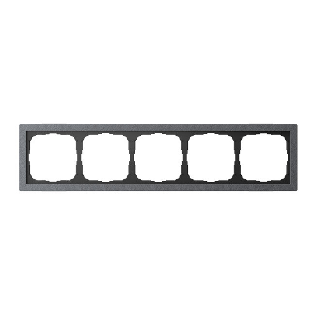 Рамка ArtGallery Pure Камень Графит, на 5 постов, GAL373105