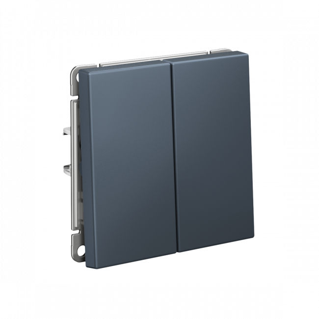 ARTGALLERY 2-клавишный ПЕРЕКЛЮЧАТЕЛЬ, 10АХ, механизм, быстрозажим. клем., ГРИФЕЛЬ, GAL000765S