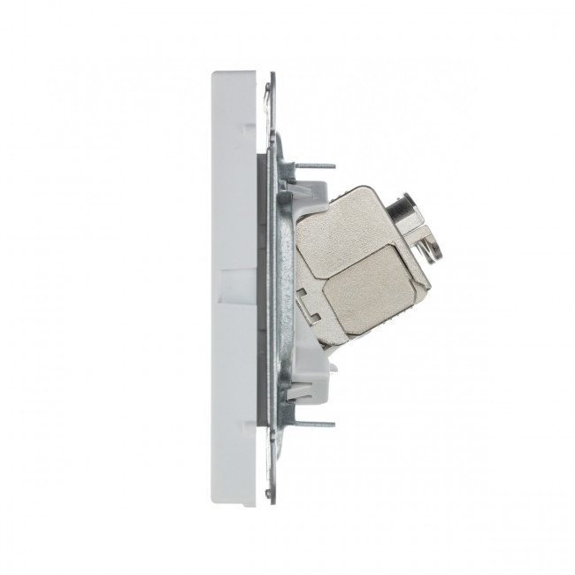 РОЗЕТКА двойная компьютерная RJ45+RJ45, кат.6А , Art Gallery, цвет Лотос, GAL001388