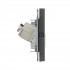 РОЗЕТКА двойная компьютерная RJ45+RJ45, кат.6А , Art Gallery, цвет Мокко, GAL000688