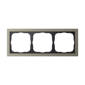 Рамка ArtGallery Pure Камень Сланец, на 3 поста, GAL373303