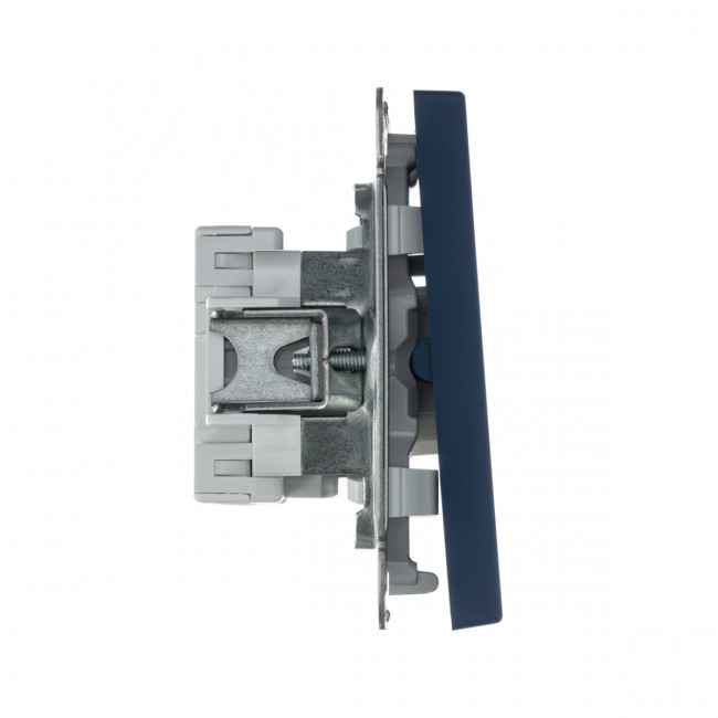 1-клавишный ВЫКЛЮЧАТЕЛЬ, сх. 1, 10АХ , Art Gallery, цвет Аквамарин, GAL001111