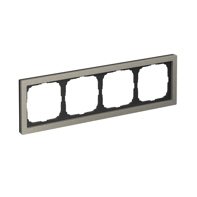 Рамка ArtGallery Pure Камень Сланец, на 4 поста, GAL373304