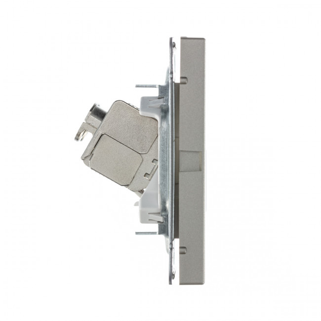 РОЗЕТКА двойная компьютерная RJ45+RJ45, кат.6А , Art Gallery, цвет Шампань, GAL000588