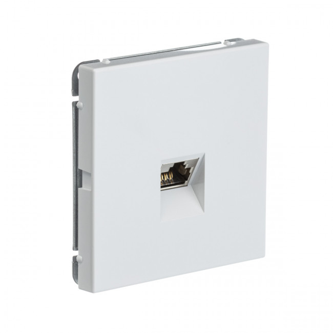 РОЗЕТКА компьютерная RJ45, кат. 6А , Art Gallery, цвет  белый, GAL000186