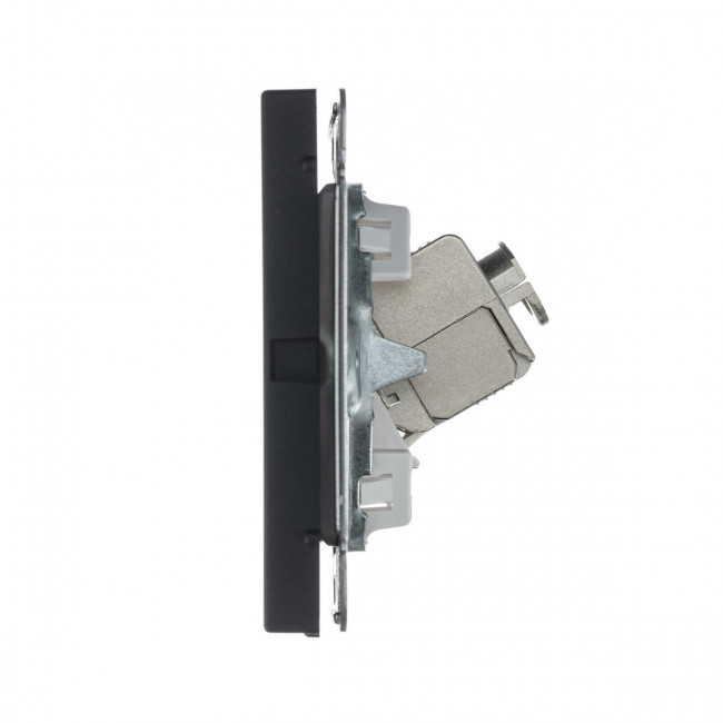 РОЗЕТКА компьютерная RJ45, кат. 6А , Art Gallery, цвет Базальт, GAL001486