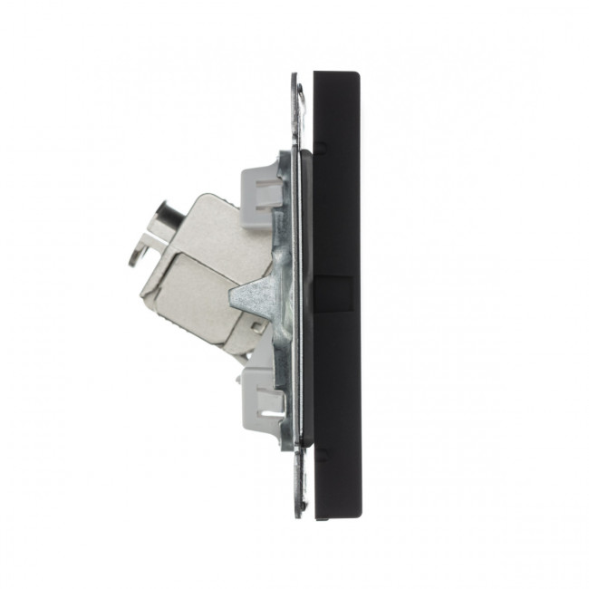 РОЗЕТКА компьютерная RJ45, кат. 6А , Art Gallery, цвет Карбон, GAL001086