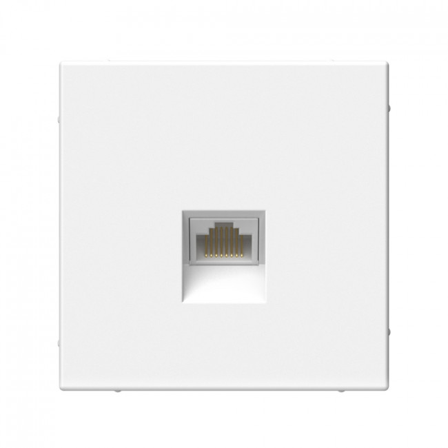 РОЗЕТКА компьютерная RJ45, кат. 6А , Art Gallery, цвет Лотос, GAL001386