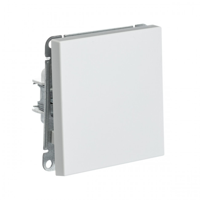 1-клавишный ПЕРЕКЛЮЧАТЕЛЬ, сх. 6, 10АХ , Art Gallery, цвет  белый, GAL000161