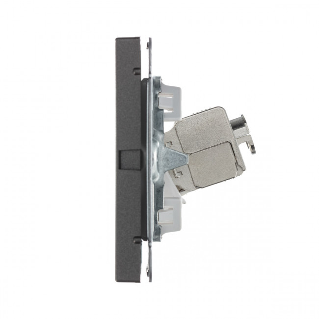 РОЗЕТКА компьютерная RJ45, кат. 6А , Art Gallery, цвет Мокко, GAL000686