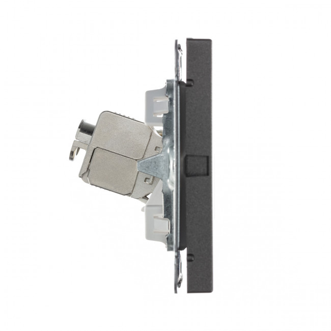 РОЗЕТКА компьютерная RJ45, кат. 6А , Art Gallery, цвет Мокко, GAL000686