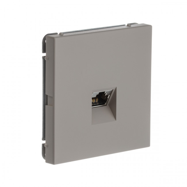 РОЗЕТКА компьютерная RJ45, кат. 6А , Art Gallery, цвет Песочный, GAL001286