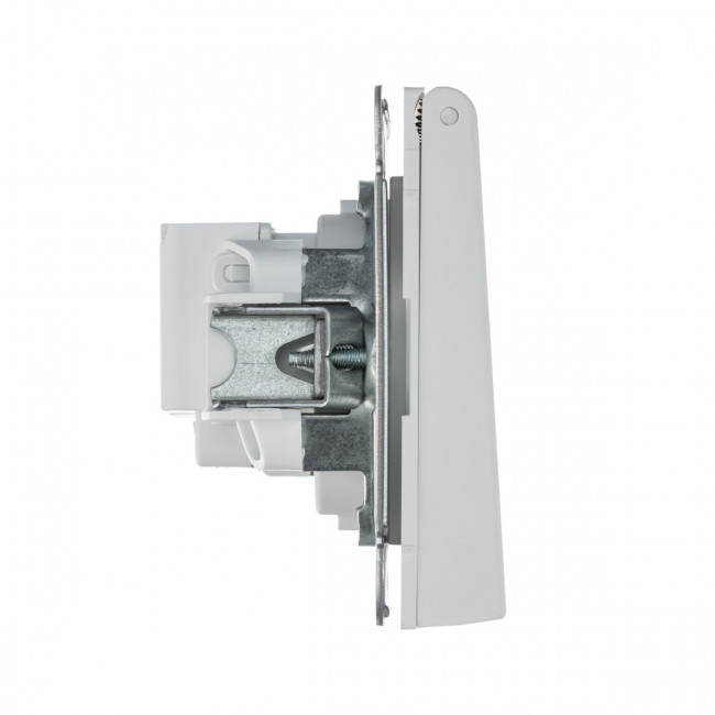 РОЗЕТКА с заземл., со шторками, с крышкой, 16 А, IP20 , Art Gallery, цвет Лотос, GAL001346