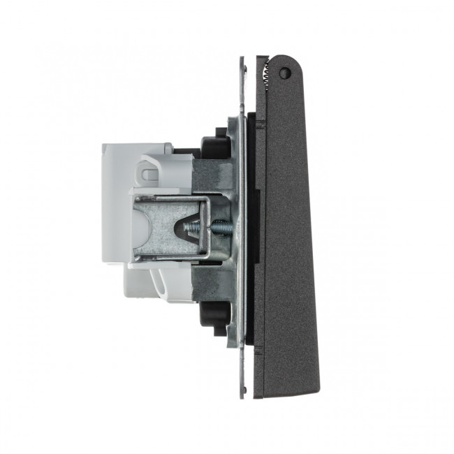 РОЗЕТКА с заземл., со шторками, с крышкой, 16 А, IP20 , Art Gallery, цвет Мокко, GAL000646