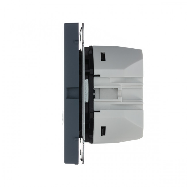 Art Gallery USB РОЗЕТКА A + тип-C 45Вт высокоскор.заряд. QC, PD, механизм, ГРИФЕЛЬ, GAL000729