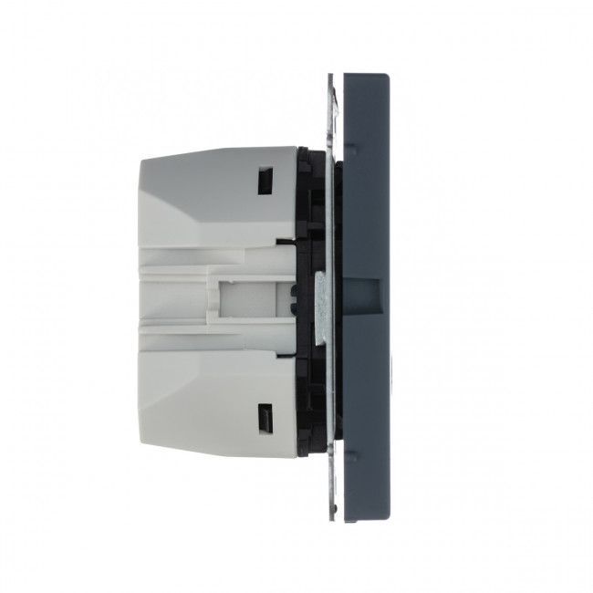 Art Gallery USB РОЗЕТКА A + тип-C 45Вт высокоскор.заряд. QC, PD, механизм, ГРИФЕЛЬ, GAL000729