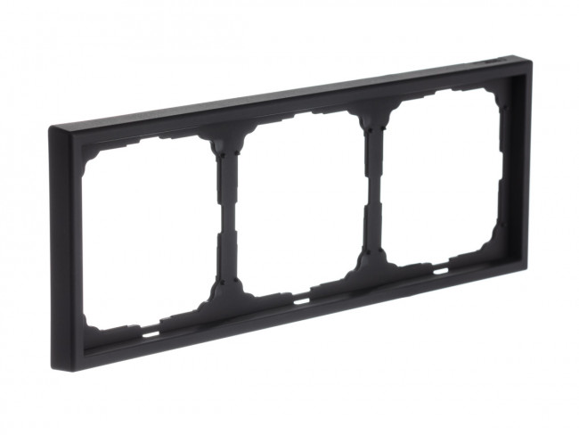 3-постовая РАМКА , Art Gallery, цвет Карбон, GAL001003