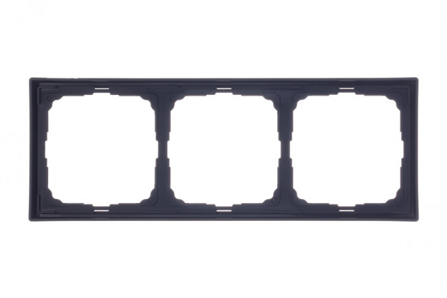 3-постовая РАМКА , Art Gallery, цвет Карбон, GAL001003