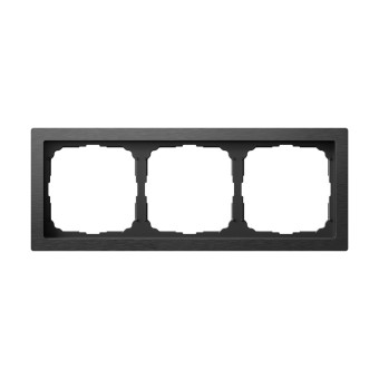 ARTGALLERY PURE 3-постовая РАМКА, МЕТАЛЛ ОНИКС, Systeme Electric, GAL312303