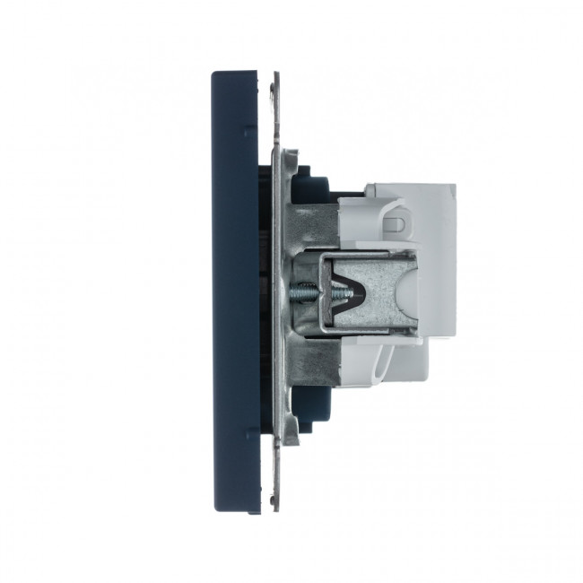 РОЗЕТКА с заземлением, 16 А , Art Gallery, цвет Аквамарин, GAL001143