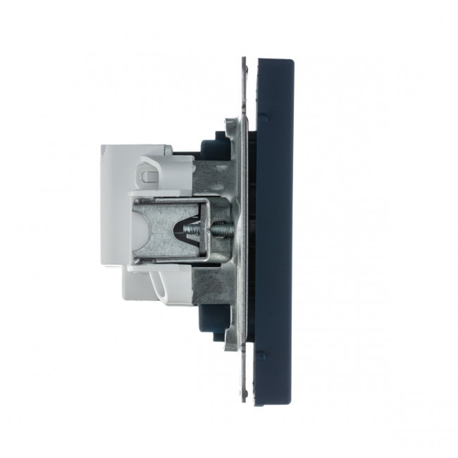 РОЗЕТКА с заземлением, 16 А , Art Gallery, цвет Аквамарин, GAL001143