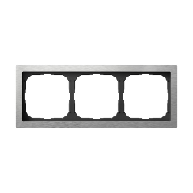 ARTGALLERY PURE 3-постовая РАМКА, МЕТАЛЛ АЛЮМИНИЙ, Systeme Electric, GAL312103