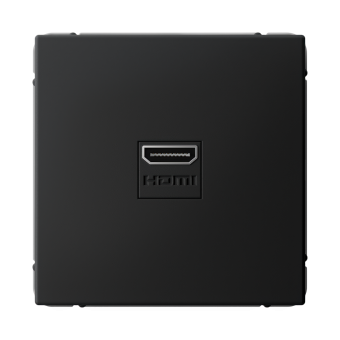 ARTGALLERY РОЗЕТКА HDMI, механизм, КАРБОН, GAL001080