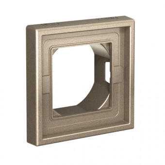 ARTGALLERY РАМКА НА 1 ПОСТ IP44, ШАМПАНЬ, GAL440501