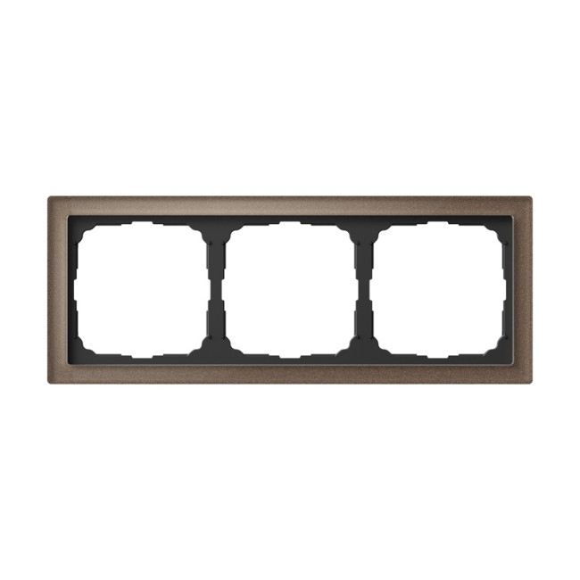 ARTGALLERY PURE 3-постовая РАМКА, ОРГАНИЧЕСКОЕ СТЕКЛО МОККО, Systeme Electric, GAL320603