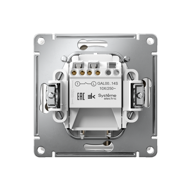 ARTGALLERY ВЫКЛЮЧАТЕЛЬ карточный 10А, без задержки времени, быстр.клемм., ШАМПАНЬ, GAL000514S