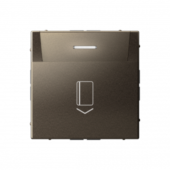 ARTGALLERY ВЫКЛЮЧАТЕЛЬ карточный 10А, без задержки времени, быстр.клемм., МОККО, GAL000614S